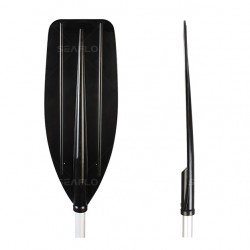 משוט סאפ מוט אלומיניום 152ס"מ ייעודי לילדים להבי פוליפרופילן ופיברגלס מחוזקים  צבע שחור-SEAPRO