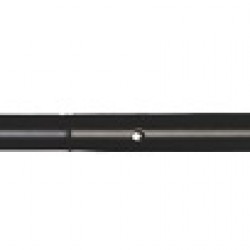 משוט לקיאק לילדים מוט אלומיניום 160 ס"מ  להבי פוליפרופילן ופיברגלס מחוזקים צבע שחור-SEAPRO