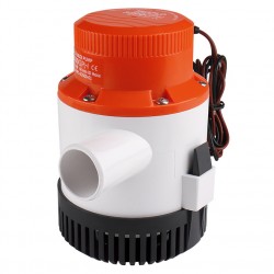 משאבת מים חשמלית בילג' 12V לא אוטומטית  3500 גלון/שעה דגם BP1G3500-01 תוצרת SEAFLO