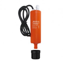 משאבה טבולה 12V 500 גלון/שעה מתאים למים מתוקים / מי ים / דיזל  דגם SFP1G500-02 תוצרת SEAFLO משאבת מים 