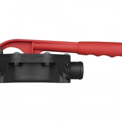 משאבת מים בילג' ידנית מסוג דיאפרגמה 720 גלון/שעה ידית פלסטיק קוטר כניסה/יציאה 33 מ"מ דגם DHP-G720-01 תוצרת SEAFLO