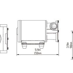  משאבת אוויר פתיון חי לדייג 5V הספק 2 ליטר/דקה סוללת ליתיום מובנית כולל צינור וכבל USB  דגם AP1005-015-01 תוצרת SEAFLO