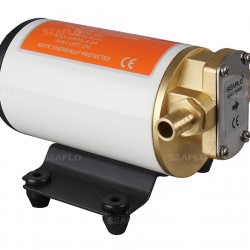 משאבת גיר דו כיוונית אתחול עצמי גוף מתכת מתאימה גם לשאיבת שמן  12V 12 גלון/דקה דגם SFGP1-032-003-01 תוצרת SEAFLO