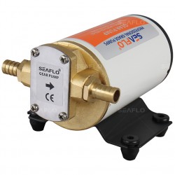 משאבת גיר דו כיוונית אתחול עצמי גוף מתכת מתאימה גם לשאיבת שמן  12V 12 גלון/דקה דגם SFGP1-032-003-01 תוצרת SEAFLO