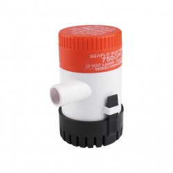 משאבת מים חשמלית בילג' 12V לא אוטומטית  750 גלון/שעה דגם BP1G750-01 תוצרת SEAFLO