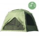 אוהל עמידה ל-8 אנשים  ציפוי כסף אנטי UV פנימי  למחנאות קמפינג וטיול שטח Camp&Go