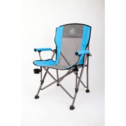 כיסא שטח מקצועי דגם צ'יף  מתקפל כיסא מתקפל כולל מעמד לכוס ותיק נשיאה תוצרת Camp&Go