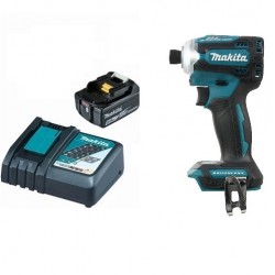 מברגת אימפקט 18V Makita BL עם מהירויות עבודה DTD171P1 / XDT16P1 ללא פחמים