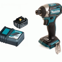 מברגת אימפקט 18V Makita BL עם מהירויות עבודה XDT14P1 / DTD154P1