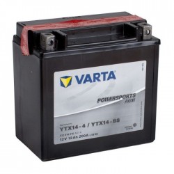 מצבר לאופנוע 12.6אמפר תוצרת וולטה VOLTA –דגם VTX14-BS מצבר לאופנוע 12.6אמפר תוצרת וולטה VOLTA –דגם VTX14-BS