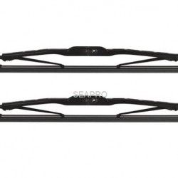 סט מגבים אוניברסליים לרכב מידה "15 37.5 ס"מ בסיס מתכת דגם CLV15 תוצרת CLEARVIEW 