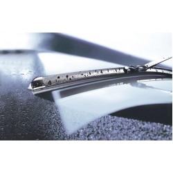   מגב סיליקון גמיש מקשה אחת אוניברסלי לרכב וישר "14 אורך 350 מ"מ תוצרת V8 MAX POWER כולל 10 מתאמים 