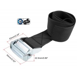 רצועת קשירה כולל אבזם מתיחה ננעל כושר משיכה 650 ק"ג אורך 5 מטר,רוחב 5 ס"מ  RedRock