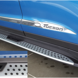 מדרכות צד לרכב יונדאי טוסון שנת 2015-2020 דגם מפואר תושבות מקוריות לרכב 