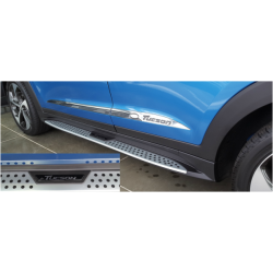 מדרכות צד לרכב יונדאי טוסון שנת 2015-2020 דגם מפואר תושבות מקוריות לרכב 