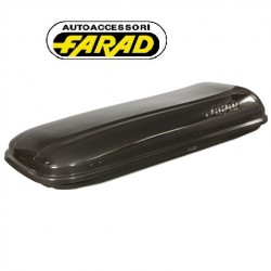 תא חפצים לרכב 550 ליטר  דגם ברקודה Barracuda N/1 תוצרת איטליה שחור – של חברת FARAD עם 5 שנות אחריות!