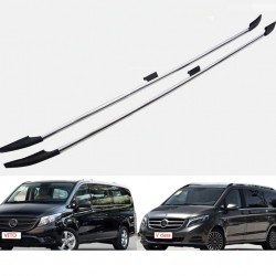 גגון אורך לרכב מרצדס ויטו ארוך 236 ס"מ דגם מקורי מוטות אלומיניום צמודים 