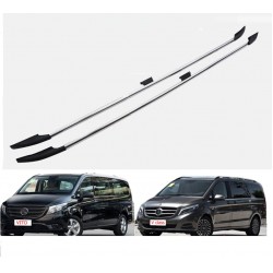 גגון אורך לרכב מרצדס ויטו ארוך 236 ס"מ דגם מקורי מוטות אלומיניום צמודים 