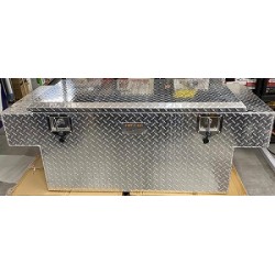 ארגז כלים אלומיניום לטנדר איסוזו די מקס ארגז אחורי אלומיניום מרוג נעילה כפולה כולל 2 בוכנות מתאים גם לטנדר דאבל קבינה ArtCar