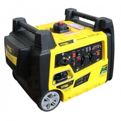 גנרטור שקט אינוורטר 3500W גנרטור משולב גז מושתק סטרטר חשמלי עם הנעת גז דגם CPI3500D,תוצרת קרנף KARNAF