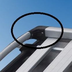 פינה פלסטיק לגגון עריסה מעוגלת דגם 408 פינה פלסטיק לגגון עריסה מעוגלת דגם 408