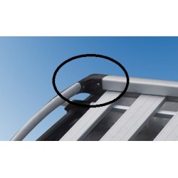 פינה פלסטיק לגגון עריסה מעוגלת דגם 408