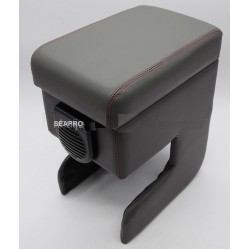 קונסולה אוניברסלית לרכב קונסולה מרכזית משענת יד עם 2 מעמדי כוסות נשלפים GUARD שחור 