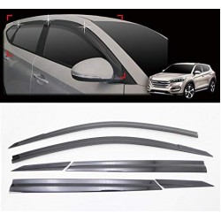 מגן רוח לרכב אודי A6 2011 ומעלה תוצרת אוטוקלובר AUTOCLOVER קוריאה - סט 6 חלקים הדבקה חיצונית 