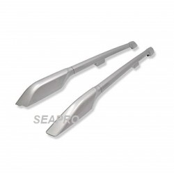 גגון אורך מקורי לרכב טיוטה לנדקרוזר FJ150 מ2010> ארוך מוטות אלומיניום בשילוב  ABS 