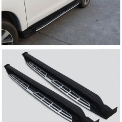 מדרכות צד לרכב מיצובישי ASX 2013> תושבות מקוריות לרכב דגם OE מפואר עם לוגו