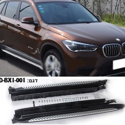 מדרכות צד לרכב במוו F48 X1 מ2015> תושבות מקוריות לרכב - דגם מפואר