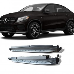 מדרכות צד לרכב מרצדס GLE 292 מ 2012-2019 תושבות מקוריות לרכב קופה דגם נקודות