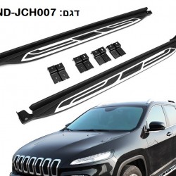 מדרכות צד לרכב ג'יפ שירוקי 2013> דגם מקורי מפואר תושבות מקוריות לרכב