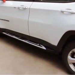 מדרכות צד לרכב ג'יפ קומפס 2017> דגם מקורי מפואר תושבות מקוריות לרכב