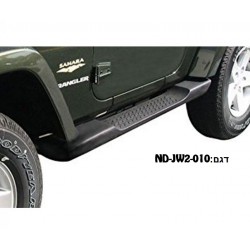 מדרכות צד לרכב ג'יפ רנגלר קצר דגם מקורי מפואר תושבות מקוריות לרכב