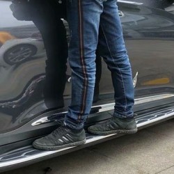 מדרכות צד לרכב יונדאי קונה 2017> דגם מקורי עם לוגו תושבות מקוריות לרכב 