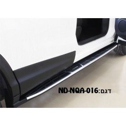 מדרכות צד לרכב ניסן קשקאי שנת 2015> דגם OE עם לוגו תושבות מקוריות לרכב 