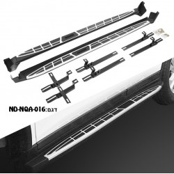 מדרכות צד לרכב ניסן קשקאי שנת 2015> דגם OE עם לוגו תושבות מקוריות לרכב 