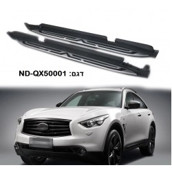 מדרכות צד לרכב אינפיניטי QX50 /QX30 מ 2010-2017 תושבות מקוריות לרכב דגם מקורי