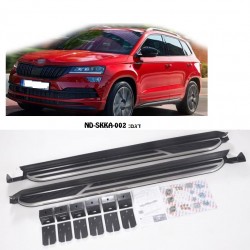מדרכות צד לרכב סקודה קארוק שנת 2018> דגם מפואר מקורי תושבות מקוריות לרכב 