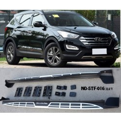 מדרכות צד לרכב יונדאי סנטה פה IX45 שנת 2013-2018 תושבות מקוריות לרכב 