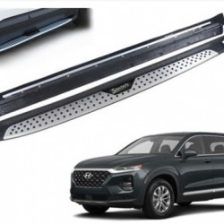 מדרכות צד לרכב יונדאי סנטה פה IX45 שנת 2018 > דגם נקודות מקורי תושבות מקוריות לרכב 