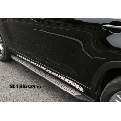 מדרכות צד לרכב טיוטה היילנדר מ2015-2020  דגם מקורי מפואר תושבות מקוריות לרכב