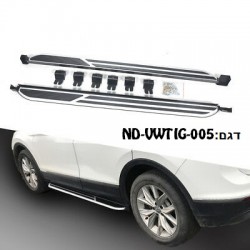 מדרכות צד לרכב פולקסווגן טיגואן מ2017> תושבות מקוריות לרכב - דגם מפואר