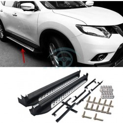 מדרכות צד לרכב ניסן אקסטרייל 2014-2022 דגם נקודות תושבות מקוריות לרכב 