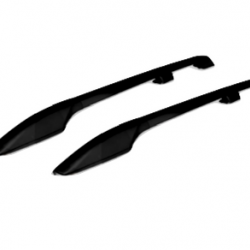 גגון אורך לרכב טיוטה לנדקרוזר מוטות אורך מקורי לרכב טיוטה לנדקרוזר  FJ150 מ2010> שילוב אלומיניום עם ABS 