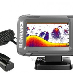 גלאי דגים צבעוני עם פס רחב כפול דגם HOOK² 4X GPS  כולל GPS תוצרת Lowrance®