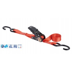 רצועת קשירה רצ'ט מקצועי אורך 5 מטר רוחב 2.5 ס"מ כושר משיכה עד 680 ק"ג  GUARD