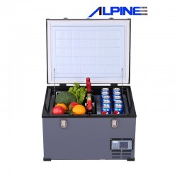 מקרר קומפרסור לרכב 115 ליטר אלפיין ALPINE דגם ALP115 - משלוח חינם עד בית הלקוח! 