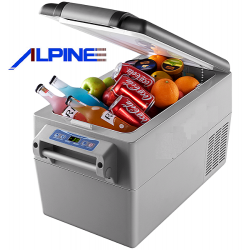 מקרר קומפרסור לרכב 35 ליטר אלפיין ALPINE דגם ALP35 - משלוח חינם עד בית הלקוח! 